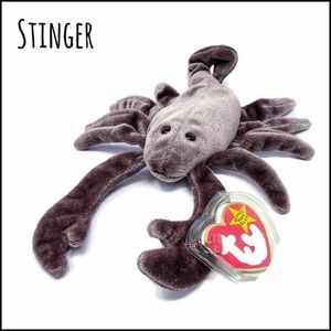 Collectable "Stinger" 1998 Ty Beanie Babies with tag error